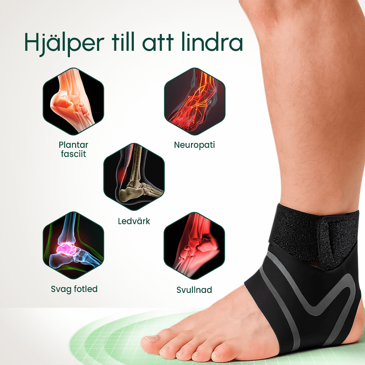 Fotsupporten™ Arch Support for Flat Feet and High Arches - Buy 1 Get 1 Free