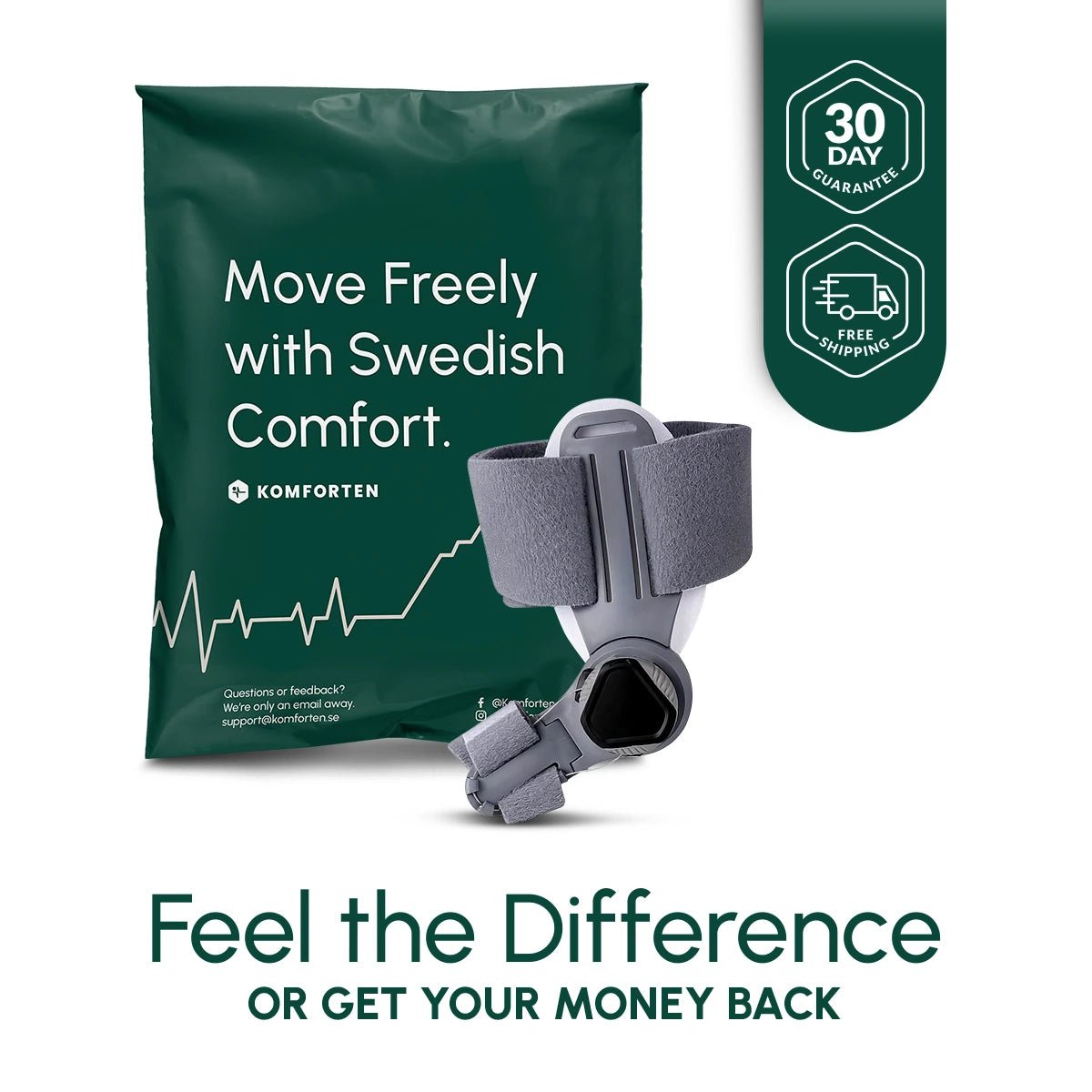 BunionEase™: Gentle Alignment and Relief for Bunions - Komforten