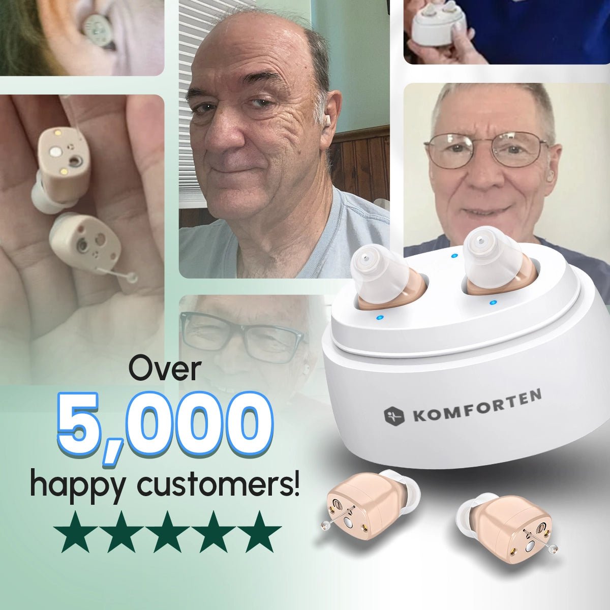 Komforten Hearing Aids — Crystal - Clear Sound at a Fraction of the Price - Komforten