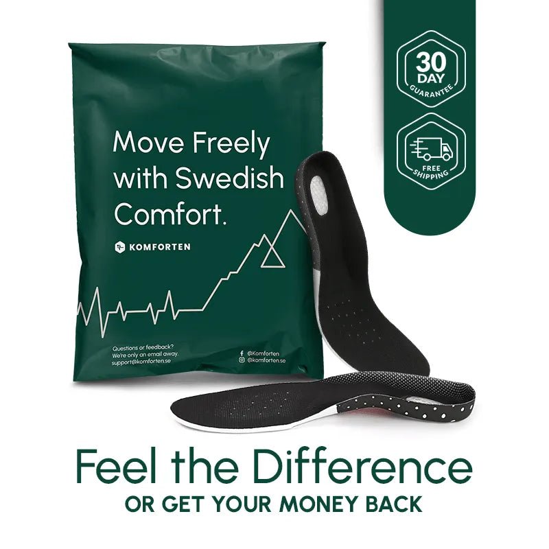 StepSure™ Orthopedic Insoles and Pronation Support - Komforten