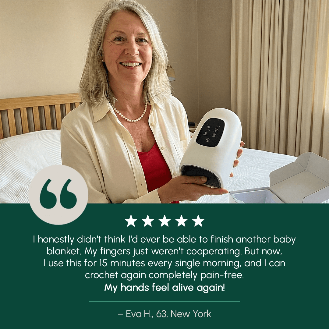 TheraCompression™ 3 - in - 1 Relief For Hand Osteoarthritis and Everyday Hand Pain - Komforten