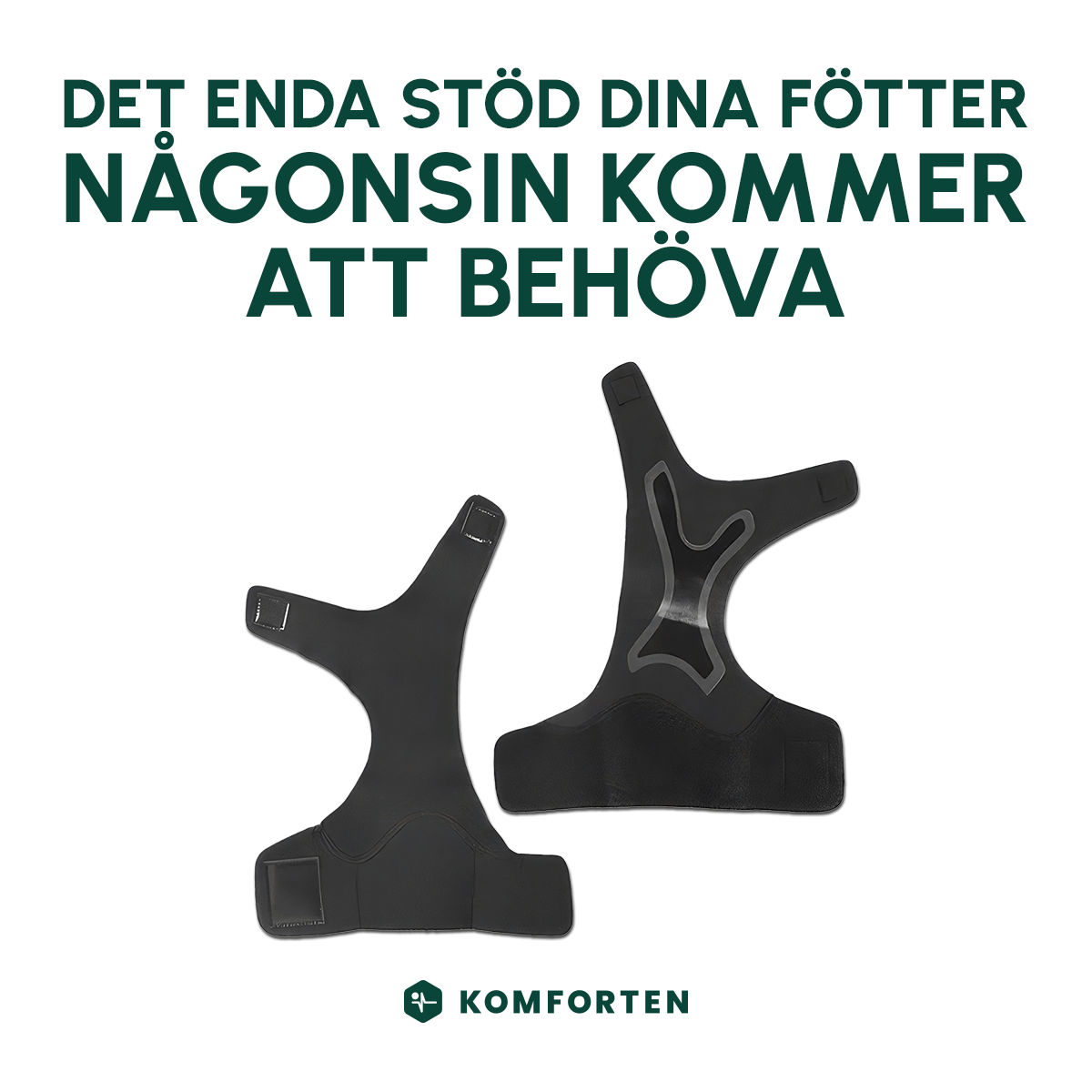 Fotsupporten™ Arch Support for Flat Feet and High Arches - Buy 1 Get 1 Free