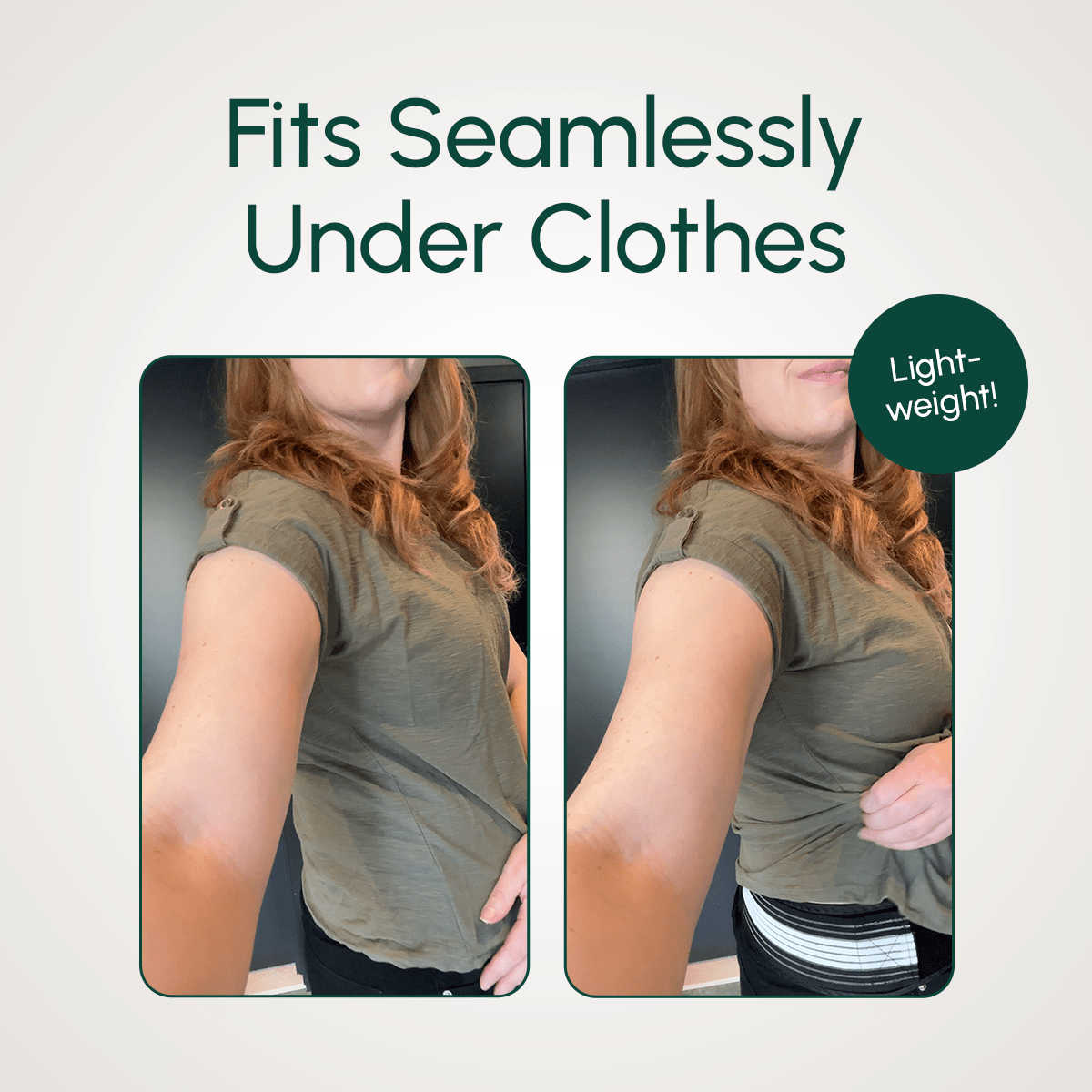 BackRelief Plus™ Double Compression Back Relief Belt - Komforten