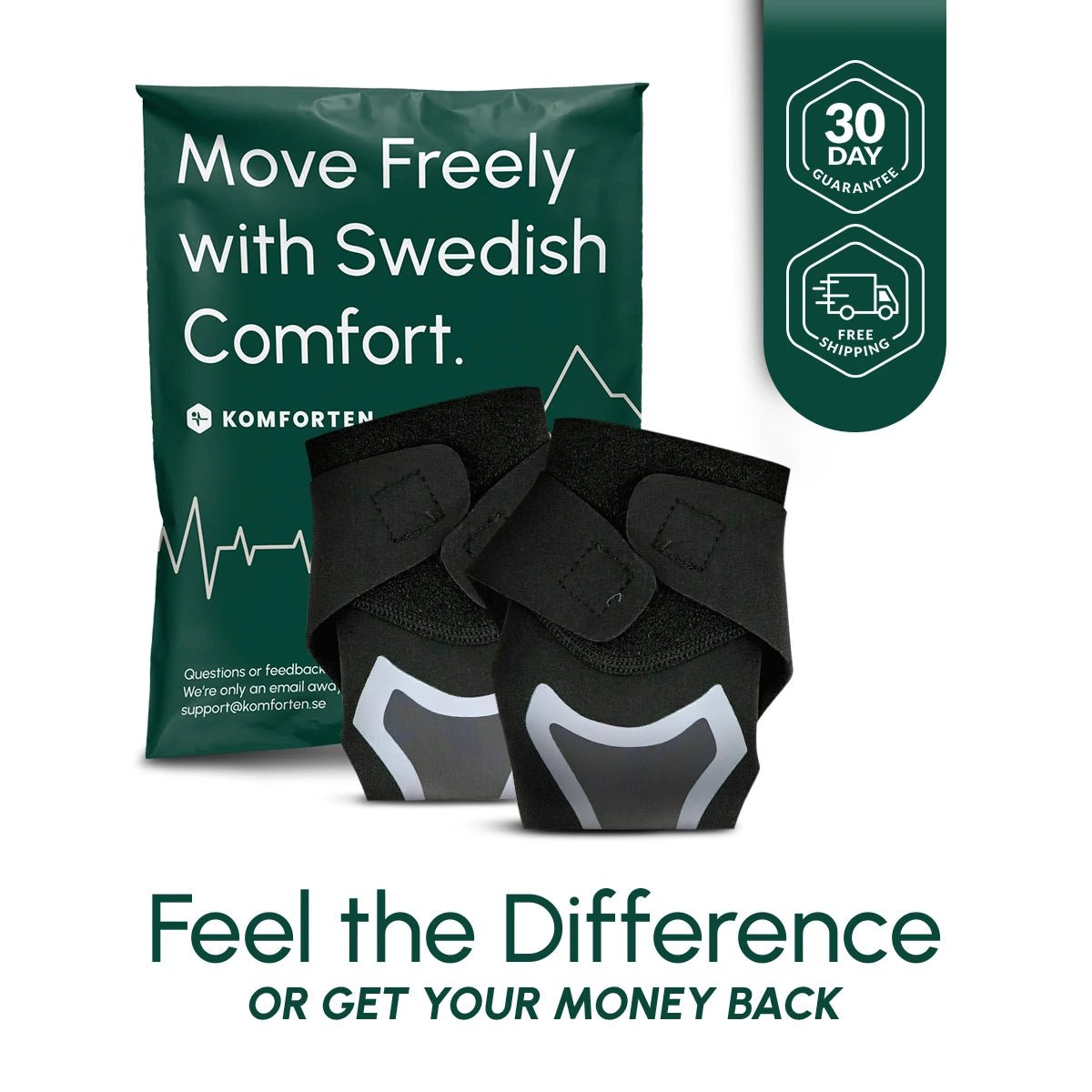 FootSupport™ Advanced Compression Foot Support - Komforten