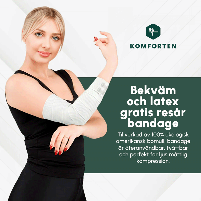 Stödbandage för Knä, Fotled och Andra Områden - Komforten